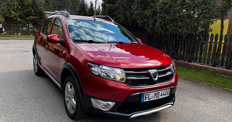 Dacia Sandero Stepway cena 26900 przebieg: 114200, rok produkcji 2013 z Lębork małe 232